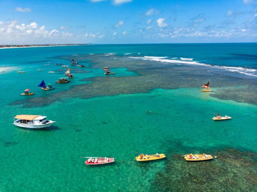 Resort Beira Mar Em Porto De Galinhas - Cupe Beach Living Ngoại thất bức ảnh